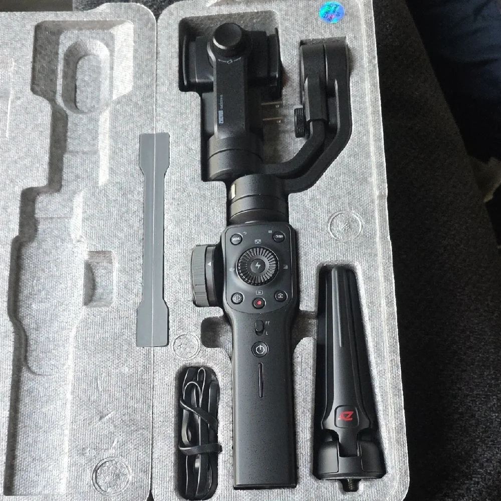 Zhiyun Smooth 4 Gimbal for iPhone/Android 3-Axis Handheld Stabilizer with Tripod